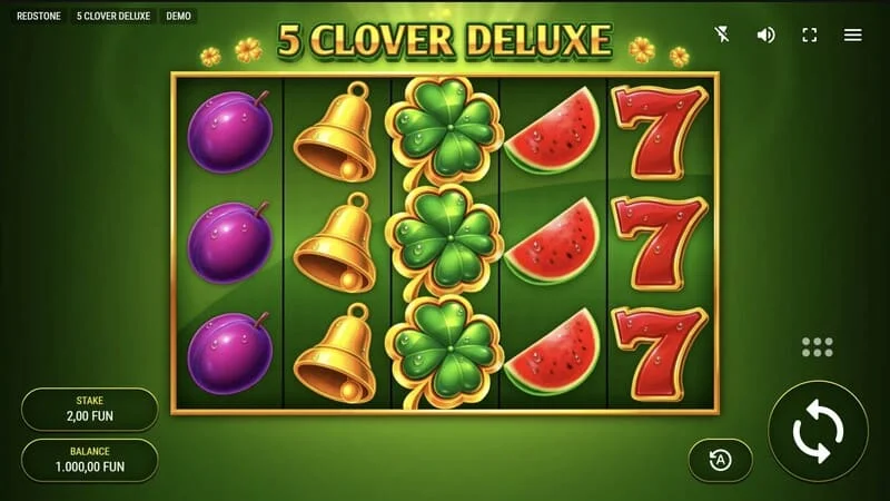 5 Clover Deluxe - pantalla de juego